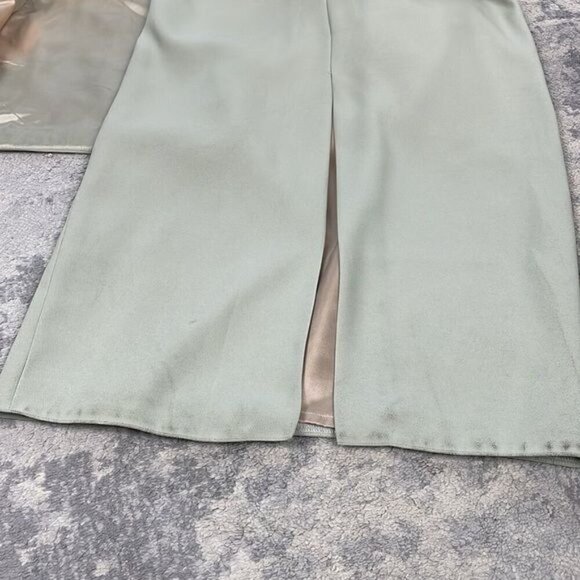 Watters and Watters Mother of the Bride Midi Dress Gown Bolero Pastel Green Sz 4 - Picture 13 of 13